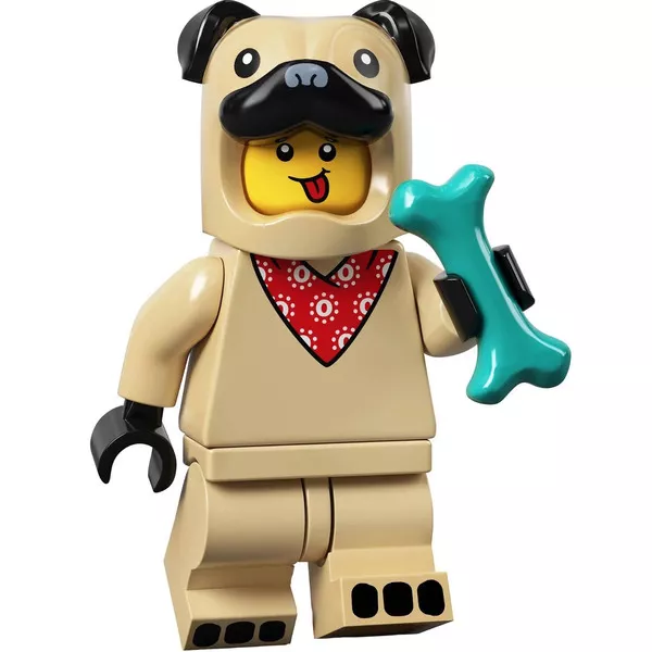 Minifigures 71029-5 Парень в костюме мопса