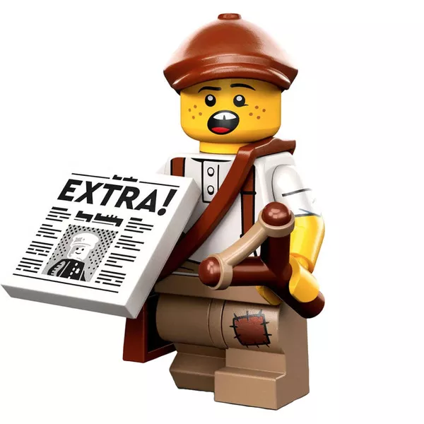 Minifigures 71037-12 Парень-газетчик