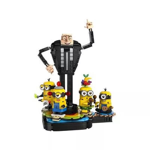 Minions 75582 Brick-Built Gru and Minions (Фото 6)