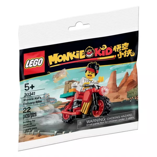 Monkie Kid 30341 Мотоцикл доставки Манки Кида