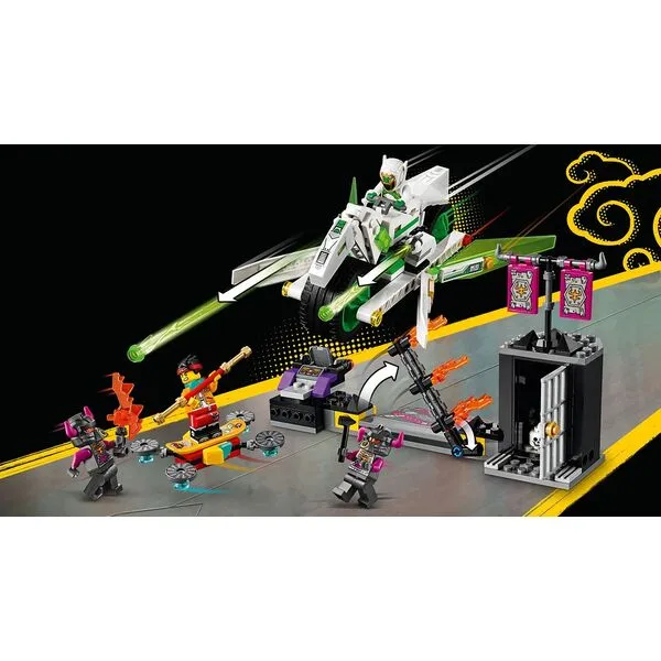 Monkie Kid 80006 Мотоцикл Белого Дракона (Фото 8)