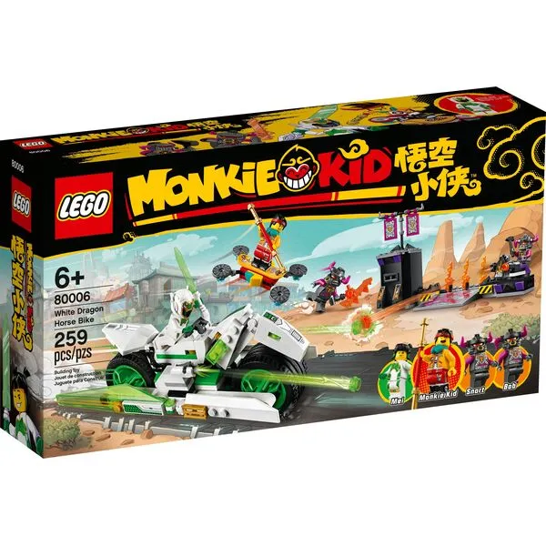 Monkie Kid 80006 Мотоцикл Белого Дракона