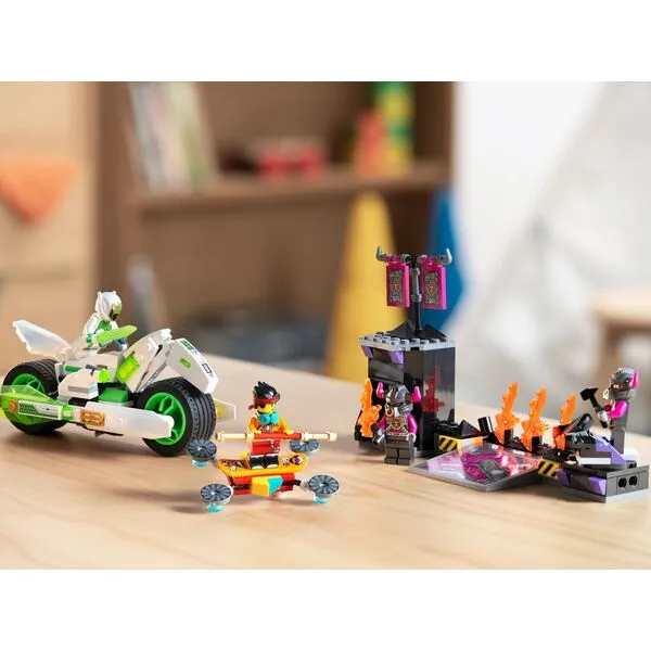 Monkie Kid 80006 Мотоцикл Белого Дракона (Фото 5)