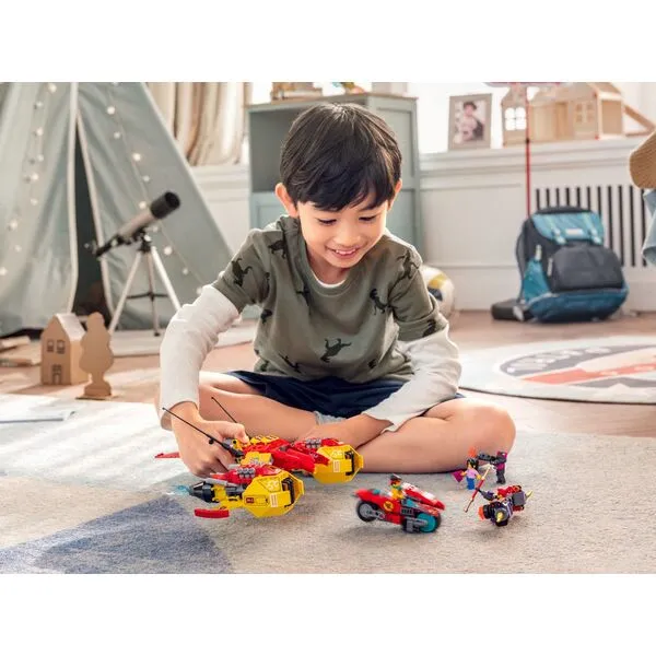 Monkie Kid 80008 Реактивный самолёт Манки Кида (Фото 4)