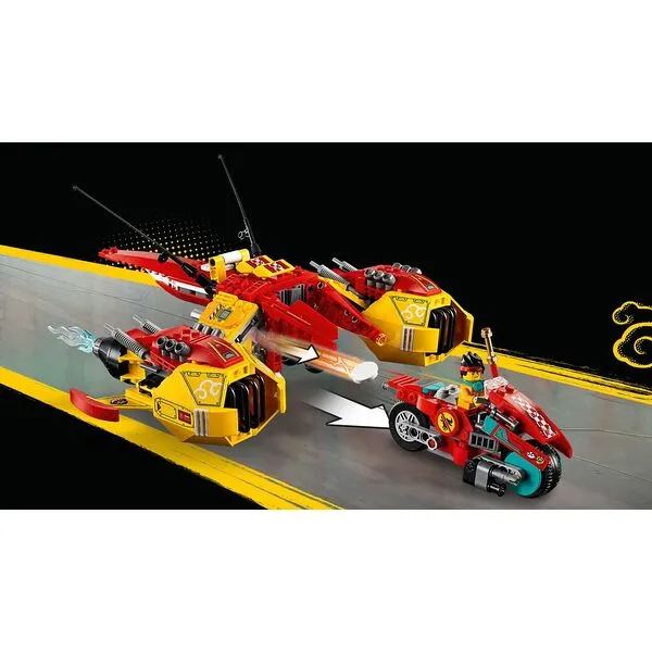 Monkie Kid 80008 Реактивный самолёт Манки Кида (Фото 11)