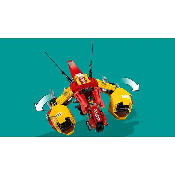 Monkie Kid 80008 Реактивный самолёт Манки Кида (Фото 10)