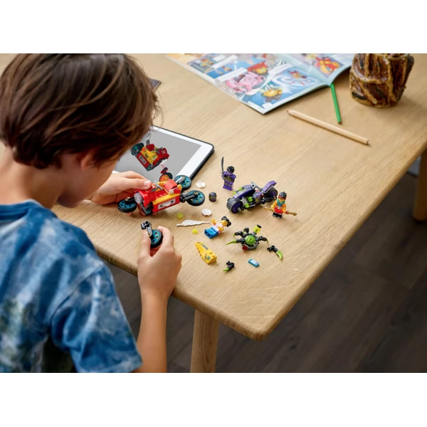 Monkie Kid 80018 Небесный мотоцикл Манки Кида (Фото 3)