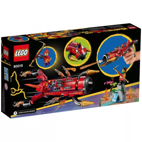 Monkie Kid 80019 Бешеный турболёт Ред Сана (Фото 2)