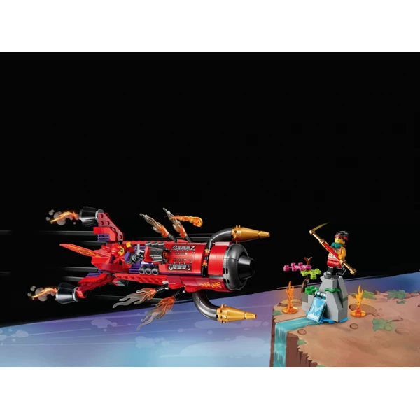 Monkie Kid 80019 Бешеный турболёт Ред Сана (Фото 6)