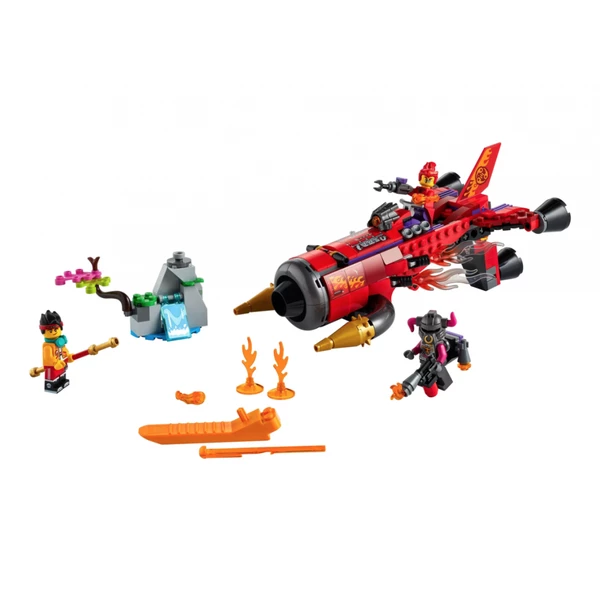 Monkie Kid 80019 Бешеный турболёт Ред Сана (Фото 13)