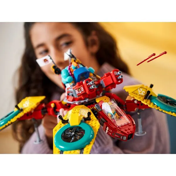 Monkie Kid 80023 Коптер команды Манки Кида (Фото 10)