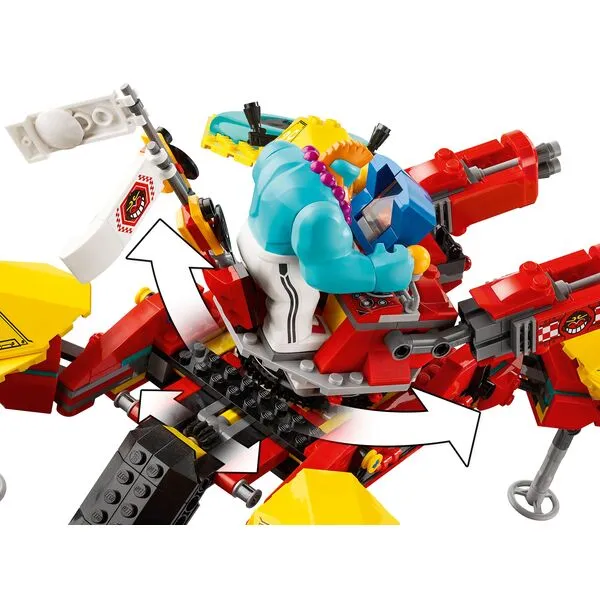 Monkie Kid 80023 Коптер команды Манки Кида (Фото 22)