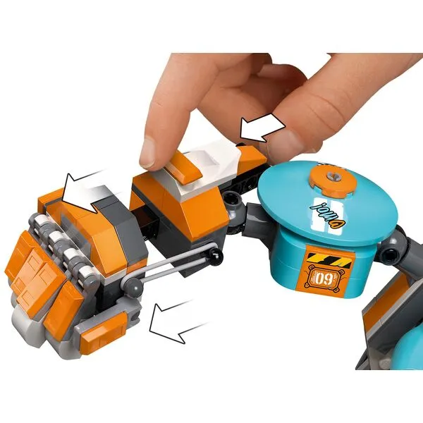 Monkie Kid 80025 Погрузочный робот Сэнди (Фото 10)