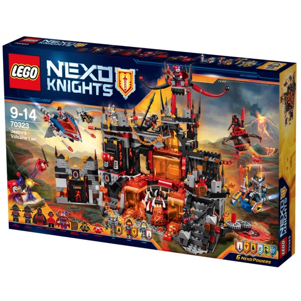 Nexo Knights 70323 Вулканическая база Джестро