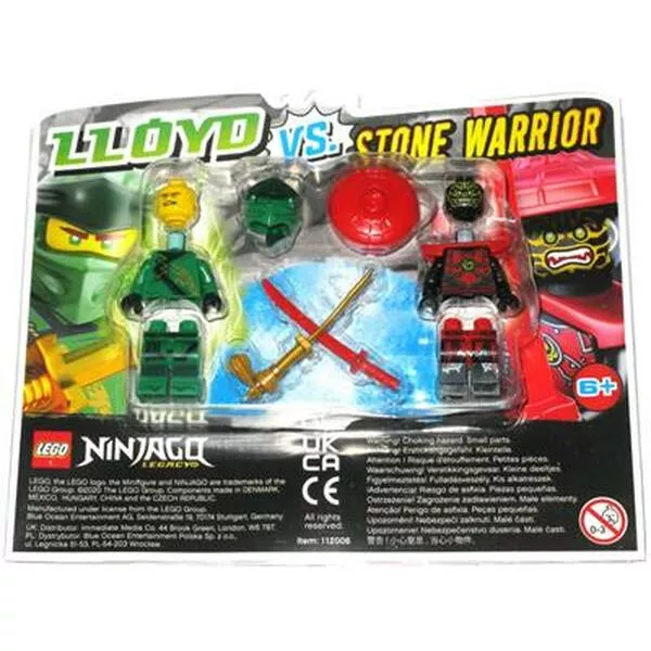NINJAGO 112006 Lloyd vs. Stone Warrior Blister Pack (Фото 2)
