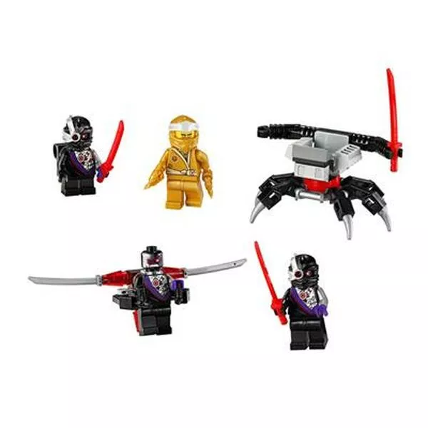 NINJAGO 40374 Набор дополнительных элементов «Золотой Зейн» (Фото 5)