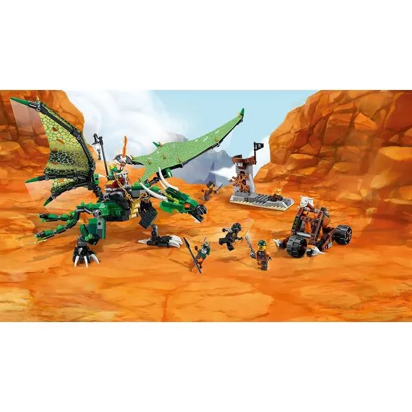 NINJAGO 70593 Зеленый дракон (Фото 2)