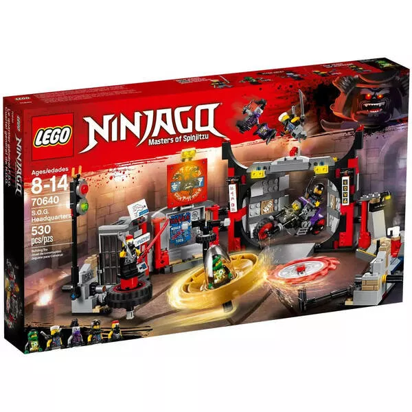 NINJAGO 70640 Штаб-квартира Сынов Гармадона