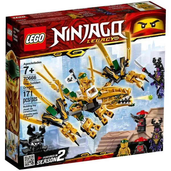 NINJAGO 70666 Золотой Дракон