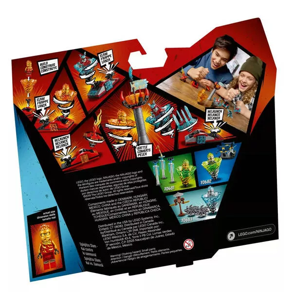 NINJAGO 70684 Бой мастеров кружитцу — Кай против Самурая (Фото 2)