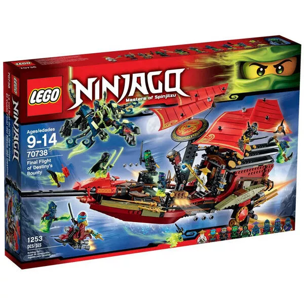 NINJAGO 70738 Последний полет Дара судьбы