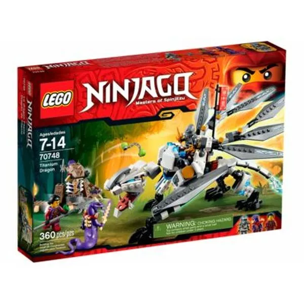 NINJAGO 70748 Титановый дракон