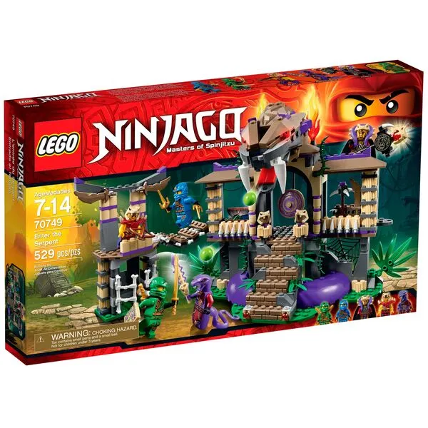NINJAGO 70749 Храм клана Анакондрай