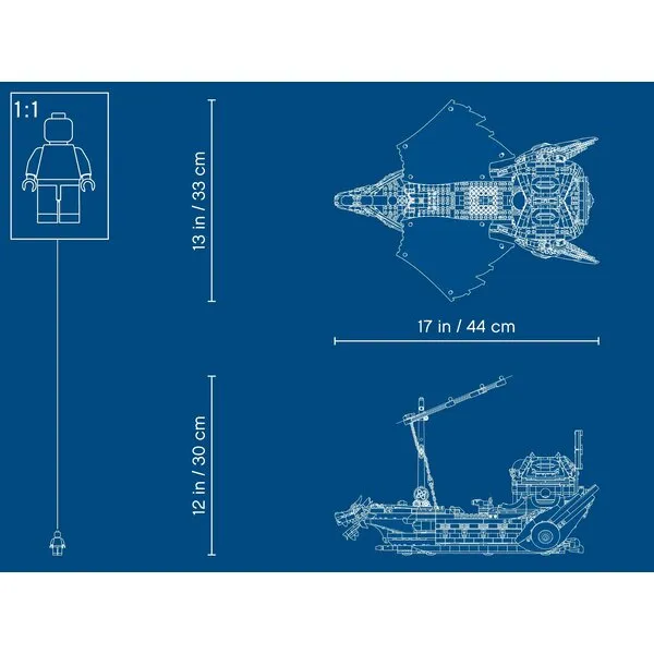 NINJAGO 71705 Летающий корабль Мастера Ву (Фото 24)
