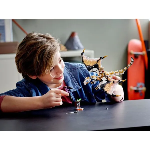 NINJAGO 71718 Боевой дракон Мастера Ву (Фото 3)