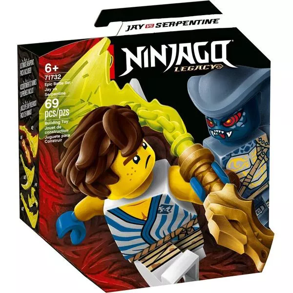NINJAGO 71732 Легендарные битвы: Джей против воина-Серпентина