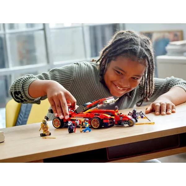 NINJAGO 71737 Ниндзя-перехватчик Х-1 (Фото 3)