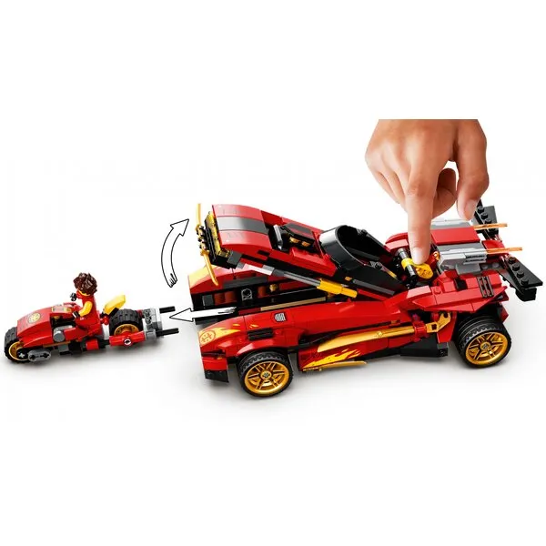 NINJAGO 71737 Ниндзя-перехватчик Х-1 (Фото 9)