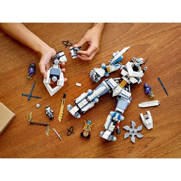 NINJAGO 71738 Битва с роботом Зейна (Фото 3)