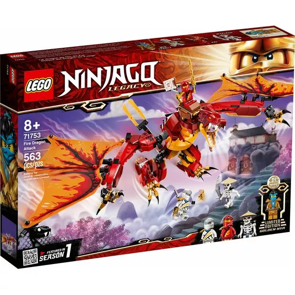 NINJAGO 71753 Атака огненного дракона