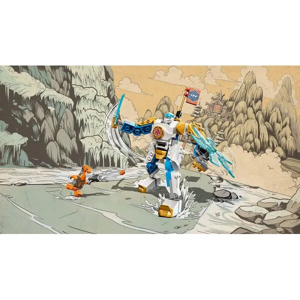 NINJAGO 71761 Могучий робот ЭВО Зейна (Фото 3)