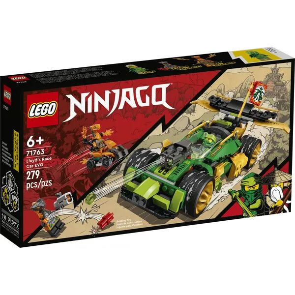 NINJAGO 71763 Гоночный автомобиль ЭВО Ллойда