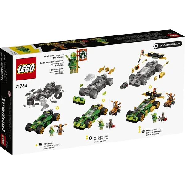 NINJAGO 71763 Гоночный автомобиль ЭВО Ллойда (Фото 2)
