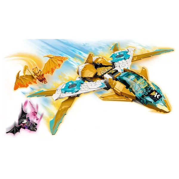 NINJAGO 71770 Самолет Золотого Дракона Зейна (Фото 5)