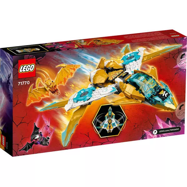NINJAGO 71770 Самолет Золотого Дракона Зейна (Фото 2)