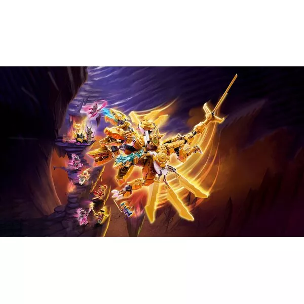 NINJAGO 71774 Золотой ультрадракон Ллойда (Фото 4)