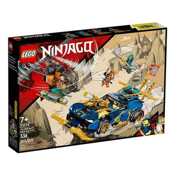 NINJAGO 71776 Гоночный автомобиль ЭВО Джея и Нии
