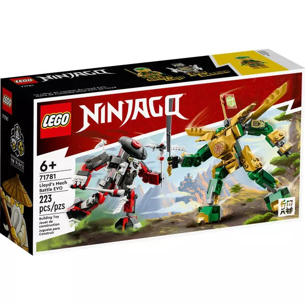 NINJAGO 71781 Битва роботов Ллойда EVO