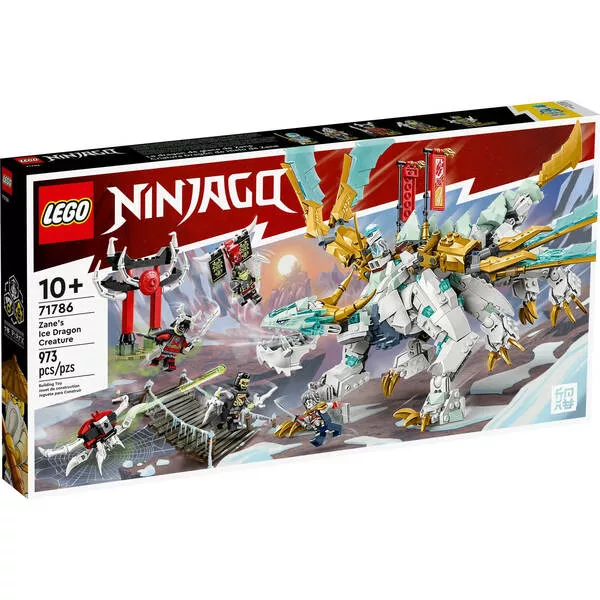 NINJAGO 71786 Существо ледяного дракона Зейна