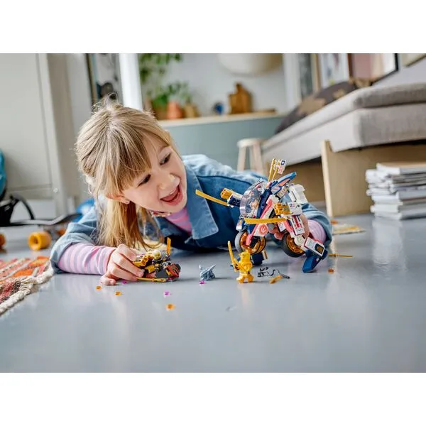 NINJAGO 71792 Механический мотоцикл-трансформер Соры (Фото 3)