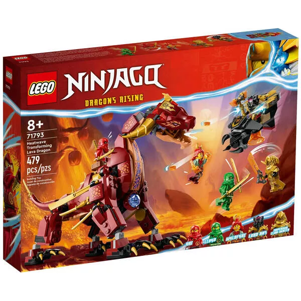 NINJAGO 71793 Трансформация лавового дракона Heatwave