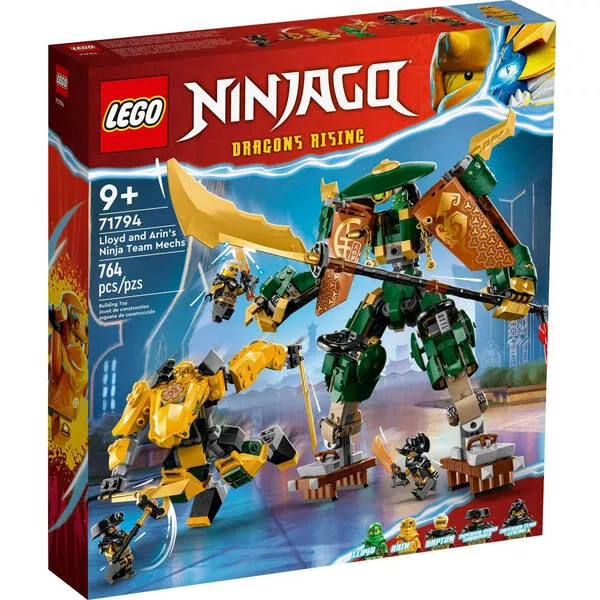 NINJAGO 71794 Механики команды ниндзя Ллойда и Арина