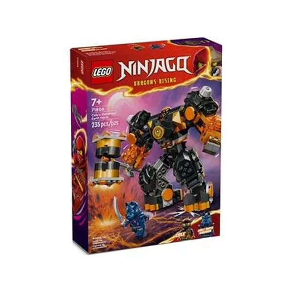 NINJAGO 71806 Cole's Elemental Battle Mech