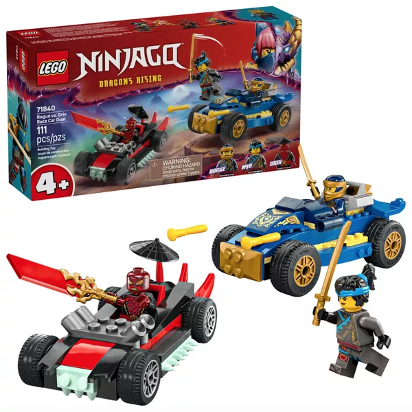 NINJAGO 71840 Гоночная дуэль Rogue против Drix