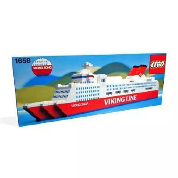 Promotional 1658 Viking Line Ferry 'Viking Saga'