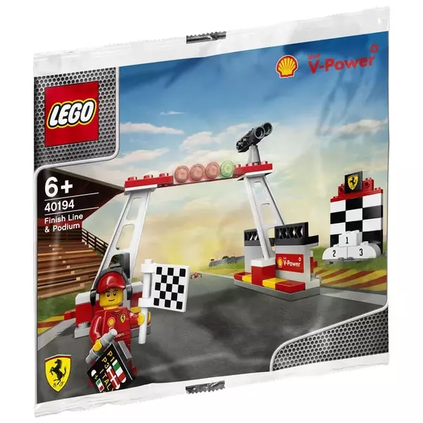 Racers 40194 Shell Финишная линия и пьедестал